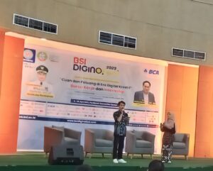BSI Diginofest 2023, Cek Keseruannya  yang di Selenggarakan Kampus Digital Kreatif Universitas Bina Sarana Informatika (UBSI) Pontianak.