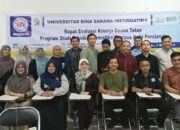 Rapat Evaluasi Kinerja Dosen Tetap Prodi Teknik Informatika Universitas BSI Kampus Pontianak