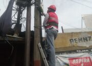 PLN Icon Plus Lakukan Penataan Kabel Telematika Semrawut di Wilayah Lebak Banten