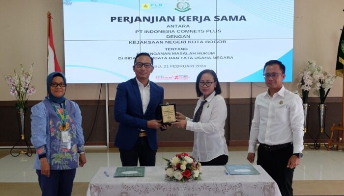PLN Icon Plus Membukukan Kerja Sama dengan Kejaksaan Negeri Kota Bogor