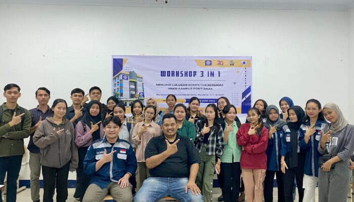 HIMSI UBSI Kampus Kota Pontianak Adakan Workshop 3 in 1: Menjadi Lulusan Kompeten