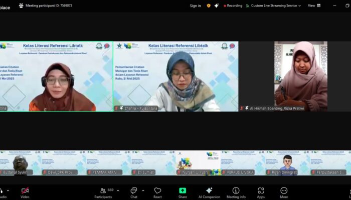 Libtalks 2025: Perkuat Kompetensi Pustakawan, UBSI Kampus Pontianak Dukung Peningkatan Riset Kampus