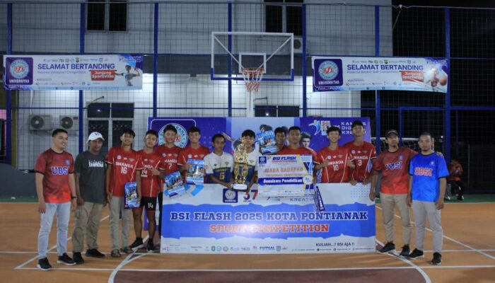 Main Lepas, SMAN 2 Pontianak Tembus Juara Harapan di BSI Flash 2025