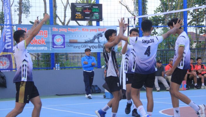 Hampir Profesional! PBVSI Pontianak Puji Gelaran BSI Flash 2025 di Sport Center UBSI