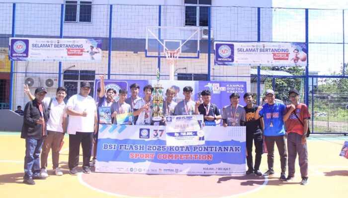 Tampil Solid, SMKN 2 Pontianak Raih Juara 3 Futsal di BSI Flash 2025