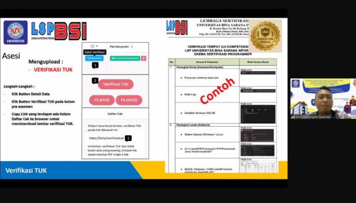 UBSI Kampus Pontianak Gelar Pembekalan Sertifikasi Kompetensi Programmer di Era AI
