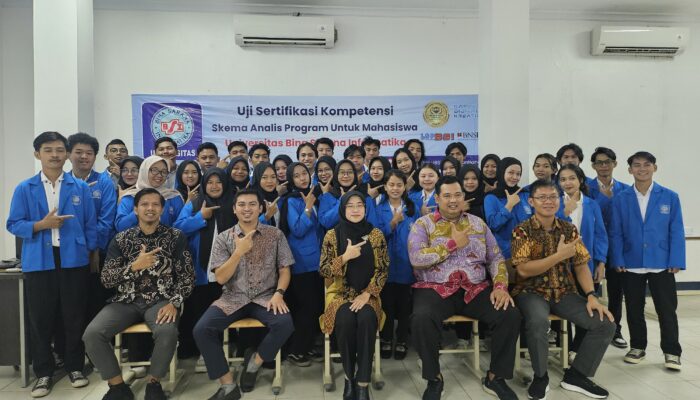 UBSI Pontianak Gelar Sertifikasi Kompetensi: Siapkan Lulusan Unggul dan Tersertifikasi Nasional