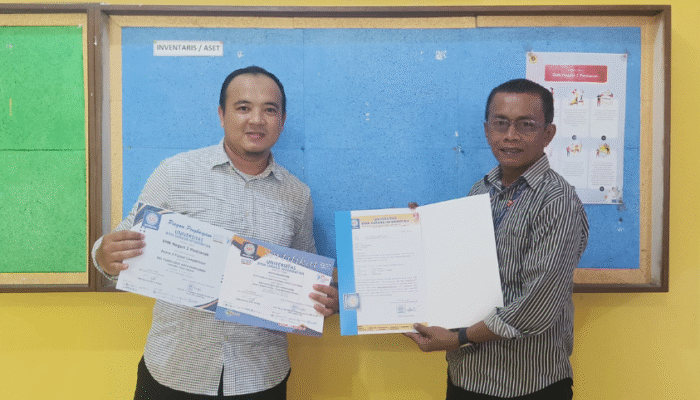 UBSI Kampus Pontianak Serahkan LOA Beasiswa kepada Siswa Berprestasi SMK Negeri 2 Pontianak