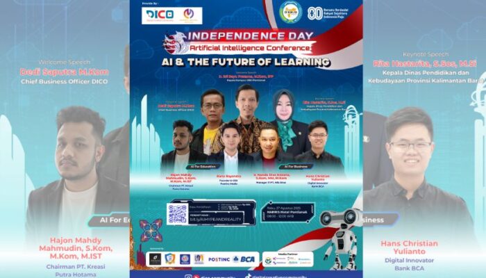 AI & Future of Learning: Konferensi AI Meriahkan Hari Kemerdekaan di Pontianak