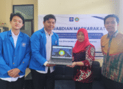 Mahasiswa UBSI Kampus Pontianak Hibahkan Aplikasi SIPANAH untuk Kantor Lurah Siantan Tengah