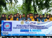 Lebih dari Sekadar Orientasi, PKKMB UBSI Kampus Pontianak Tanamkan Jiwa Pengabdian Sejak Dini