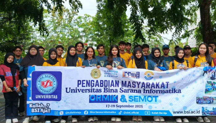 Lebih dari Sekadar Orientasi, PKKMB UBSI Kampus Pontianak Tanamkan Jiwa Pengabdian Sejak Dini