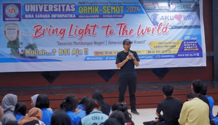 Bebas Peloncoan, PKKMB UBSI Kampus Pontianak Tekankan Literasi Digital dan Motivasi Belajar