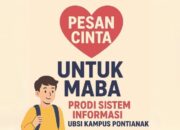 Kaprodi UBSI Kampus Pontianak: Kuliah Itu Bukan Main-main, Jangan Sampai Kayak Jatuh Cinta Tapi Gagal Total