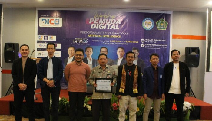 DICO Gelar Workshop Pemuda Digital 2025, Siapkan Generasi Muda Cerdas dan Mahir AI