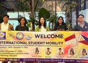 UBSI Sambut Mahasiswa University of Northern Philippines, Awali Program Student Mobility Internasional
