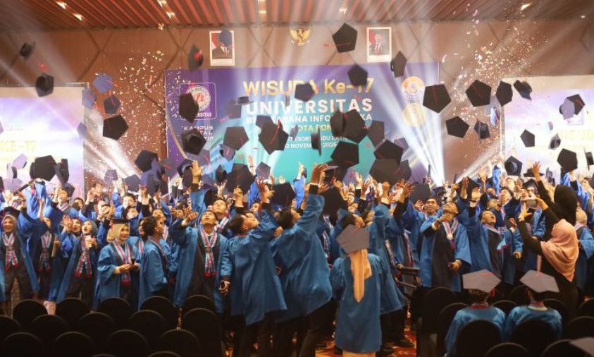 Wisudawan UBSI Kampus Pontianak
