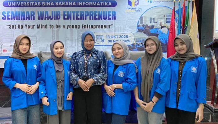 Prodi Sistem Informasi Akuntansi UBSI Kampus Pontianak Ikuti Seminar Wajib Entrepreneur: Gen Z Harus Mulai Berbisnis Sejak Mahasiswa