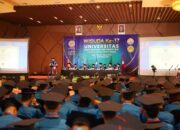 Rektor UBSI Tegaskan Pentingnya Kolaborasi Pendidikan dan Industri di Wisuda ke-17 UBSI Kampus Pontianak