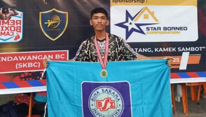 Mahasiswa UBSI Kampus Pontianak Raih Juara 2 pada Pontianak Boxing Challenge Seri ke-2 Tahun 2025