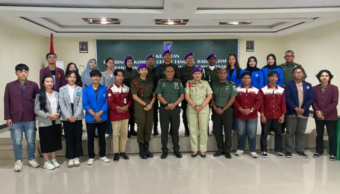 BEM UBSI Kampus Pontianak Ikuti Pembinaan Komsos Cegah Tangkal Radikalisme/Separatisme Kodim 1207/Pontianak