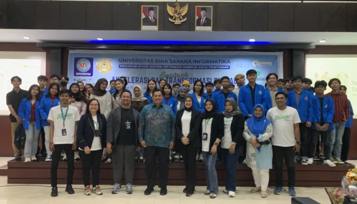 Seminar Akselerasi dan Transformasi Digital Dorong Mahasiswa Sistem Informasi Hadapi Era AI