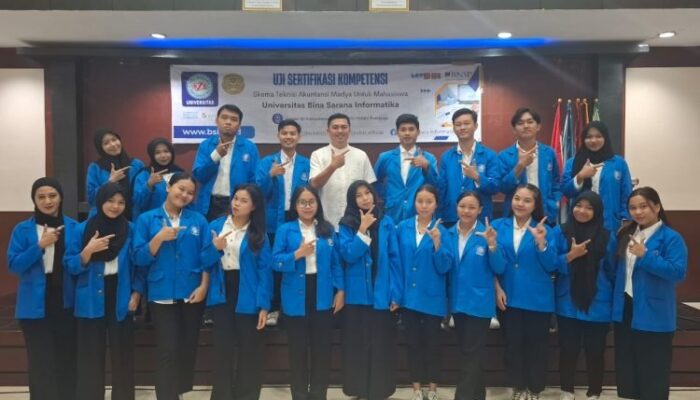 Kantongi Sertifikat BNSP, Mahasiswa UBSI Kampus Pontianak Siap Bersaing di Dunia Kerja