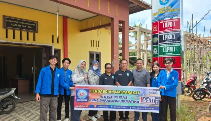 Dorong Digitalisasi Desa, Dosen UBSI Kampus Pontianak Gelar Pelatihan SIPDES di Kubu Raya