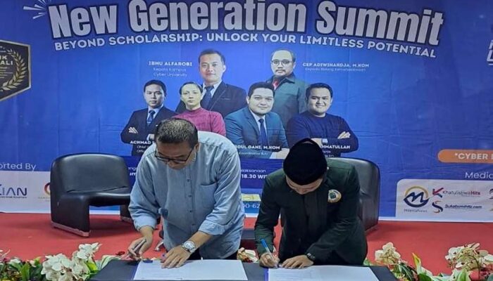 Perkuat Akses Digital, Cyber University Jalin Kerja Sama dengan Pondok Pesantren Al Murozza