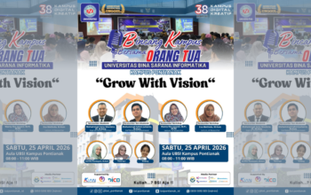 BKOT UBSI Kampus Pontianak “Grow With Vision”, Siapkan Mahasiswa Lebih Siap Hadapi Dunia Kampus