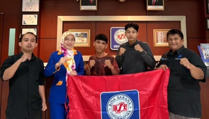 Dua Mahasiswa UBSI Kampus Pontianak Wakili Indonesia di Kejuaraan Muaythai Piala TYT 2026