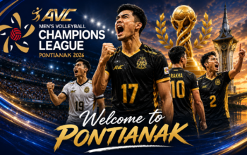 Ribuan Mata Asia Tertuju ke Kota Pontianak-Kalbar, AVC Men’s Volleyball Champions League 2026 Dimulai