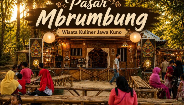 Pasar Mbrumbung Jawa Tengah, Surga Jajanan Jadul dengan Nuansa Jawa Kuno yang Estetik