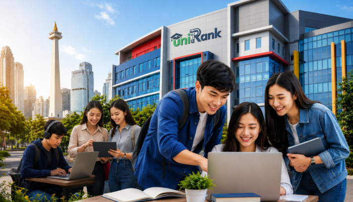 uniRank 2026 Rilis Daftar Kampus Terbaik di Jakarta, UBSI Jadi Sorotan Calon Mahasiswa