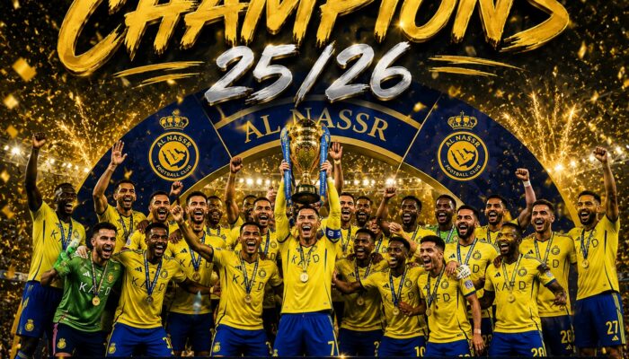 Al Nassr Juara Liga Arab Saudi 25/26, Tangis Cristiano Ronaldo Akhirnya Pecah