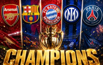 Daftar Kampiun Liga Top Eropa 2025/2026, Arsenal Jadi Sorotan Utama