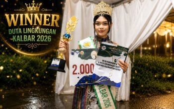 Keren! Mahasiswi UBSI Pontianak Berhasil Jadi Duta Lingkungan Kalimantan Barat 2026