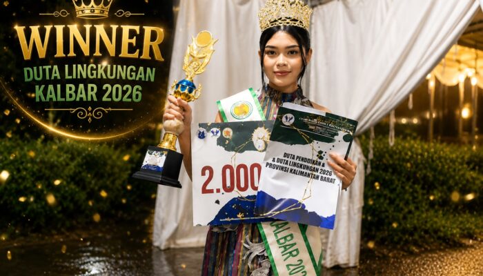 Keren! Mahasiswi UBSI Pontianak Berhasil Jadi Duta Lingkungan Kalimantan Barat 2026