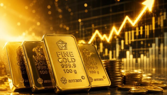 Logam Mulia Makin Bersinar, Harga Emas Antam Kembali Terbang Tinggi