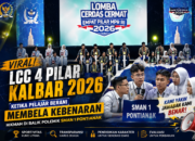 Hikmah Viral LCC 4 Pilar Kalbar 2026: Ketika Pelajar SMAN 1 Pontianak Berani Membela Kebenaran