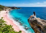 Spot SZA Pantai Pink Lombok, Surga Foto Estetik yang Diburu Wisatawan