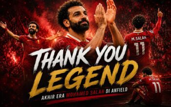 Akhir Kisah Mohamed Salah di Liverpool, Rekor dan Warisannya Akan Abadi di Anfield