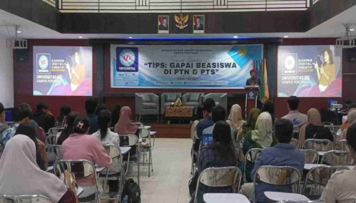Peran Orang Tua Jadi Kunci, UBSI Kampus Pontianak Bahas Strategi Meraih Beasiswa Lewat Seminar Parenting