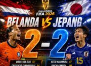 Hasil Piala Dunia 2026: Belanda dan Jepang Berbagi Poin dalam Drama Empat Gol