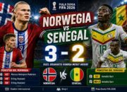 Norwegia Taklukkan Senegal 3-2 dalam Duel Dramatis, Haaland Jadi Pembeda