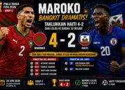 Maroko Bangkit Dramatis! Taklukkan Haiti 4-2 dan Lolos ke Babak 32 Besar Piala Dunia 2026