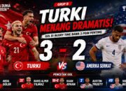 Turki Bangkit Tumbangkan Amerika Serikat 3-2, Gol Kaan Ayhan di Injury Time Jadi Penentu