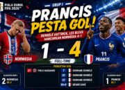 Hasil Piala Dunia: Prancis Pesta Gol, Ousmane Dembélé Hattrick Saat Les Bleus Hancurkan Norwegia 4-1