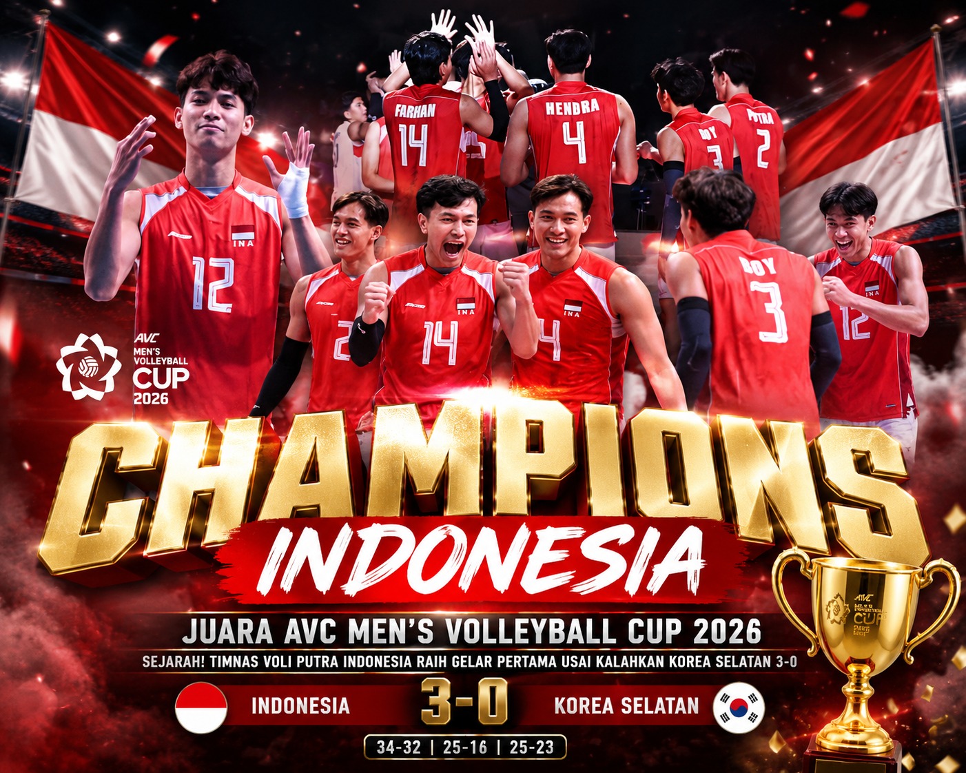 Indonesia Ukir Sejarah