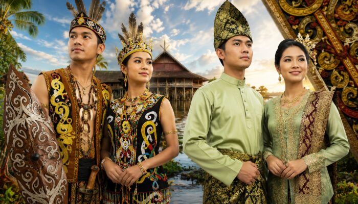 Pakaian Adat Kalimantan Barat: Warisan Budaya yang Memukau dan Sarat Makna